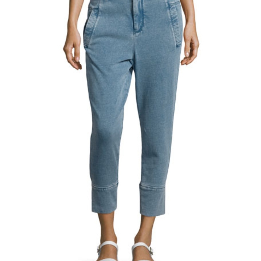 helmut lang indigo sweatshirt pants